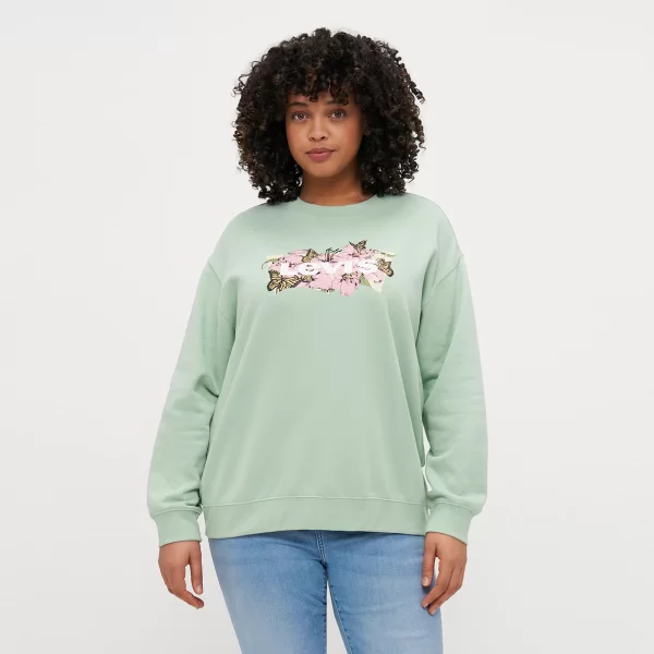 Μπλούζα φούτερ Graphic everyday crewneck sweatshirt