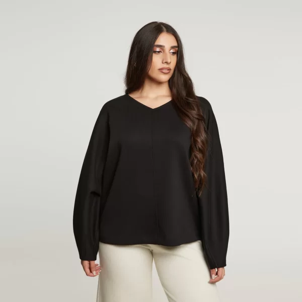 Μπλούζα με V-λαιμόκοψη