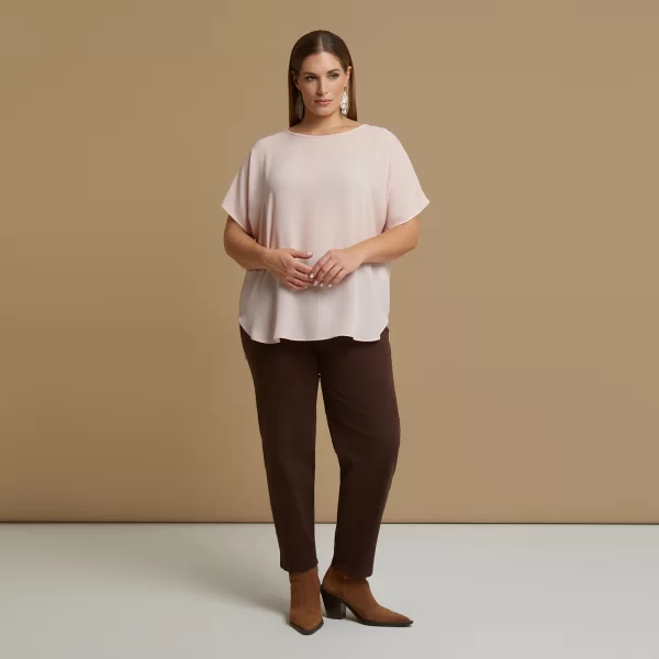 Μπλούζα essential με στρογγυλή λαιμόκοψη