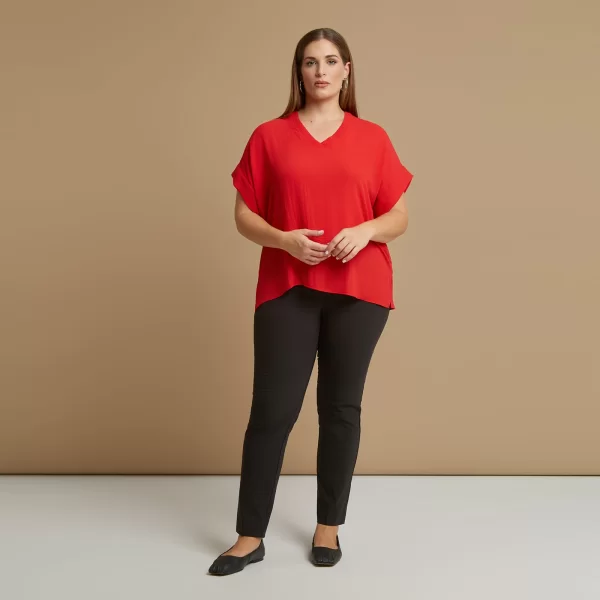 Μπλούζα essential με V-λαιμόκοψη