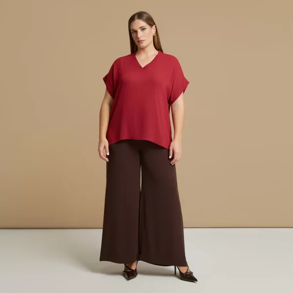 Μπλούζα essential με V-λαιμόκοψη