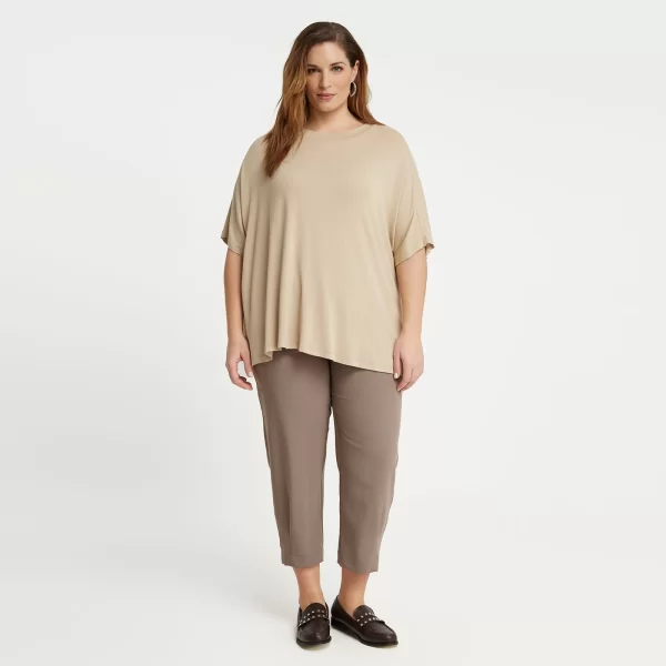 Κοντομάνικο t-shirt βισκόζη