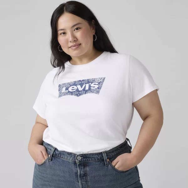 The Perfect Tee Bandana Batwing Bright White