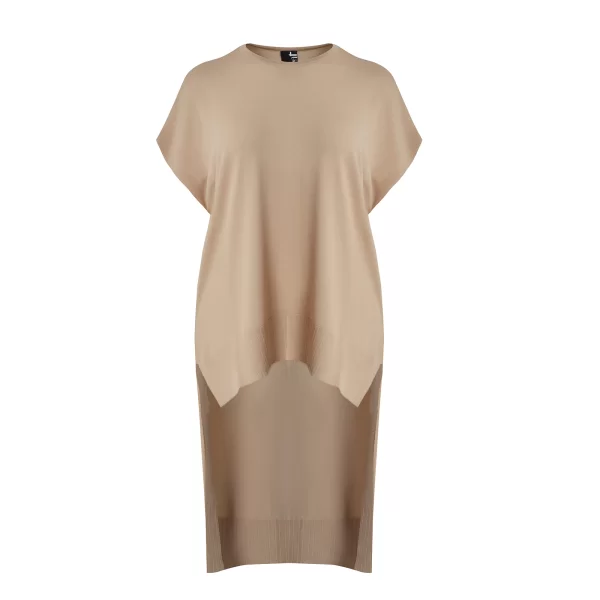 Ασύμμετρη πλεκτή τουνίκ