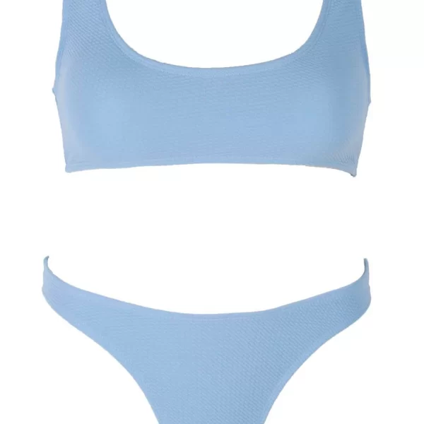 GIGI Μαγιό Σετ Μπικίνι με Μπουστάκι - Γαλάζιο
