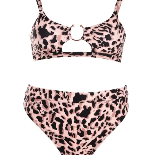 GIGI-Μαγιό Σετ Μπικίνι με Κρίκο & Άνοιγμα - Μπεζ