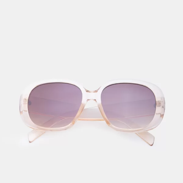 Γυαλιά Ηλιού Στρόγγυλα - Nude