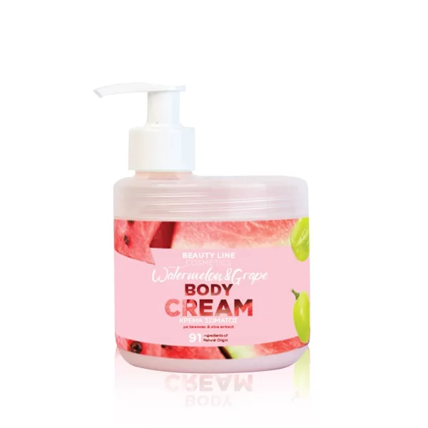 ΚΡΕΜΑ ΣΩΜΑΤΟΣ ΜΕ ΑΡΩΜΑ ΚΑΡΠΟΥΖΙ- ΣΤΑΦΥΛΙ 500ML