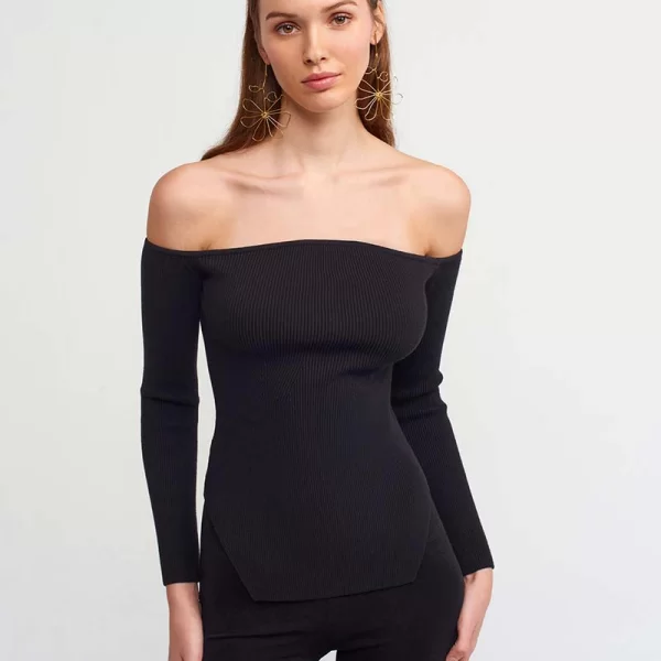 Γυναικεία πλεκτή μπλούζα Amethis