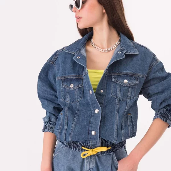 SOU Covey γυναικείο jean τζάκετ
