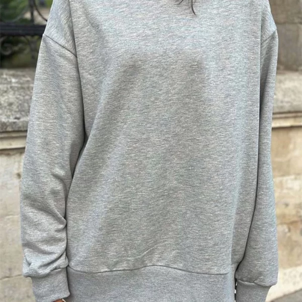 Lucia γυναικείο φούτερ γκρι