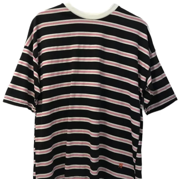 Εlvi oversized γυναικείο t-shirt ριγέ