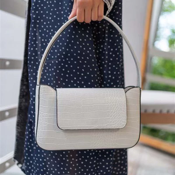 SOU Dayle γυναικεία κροκό τσάντα