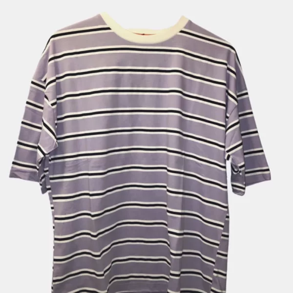 Bia γυναικείο oversized t-shirt ριγέ