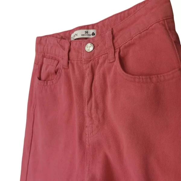 Γυναικείο Denim ροζ παντελόνι