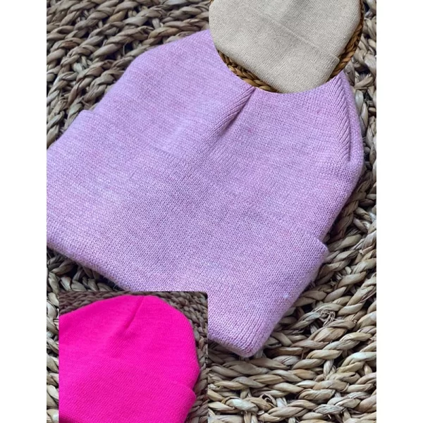 SOU Γυναικείο σκουφάκι μονόχρωμο