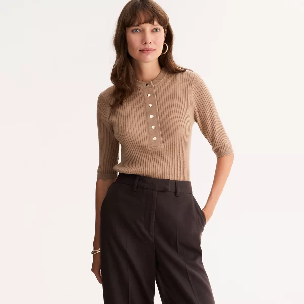 Anne Weyburn Πουλόβερ με στρογγυλή λαιμόκοψη από μείγμα μαλλιού