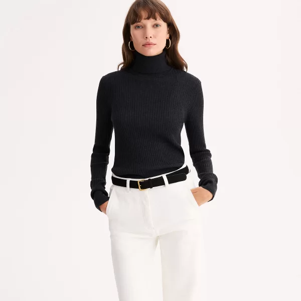 Ζιβάγκο πουλόβερ από λεπτή ριμπ πλέξη