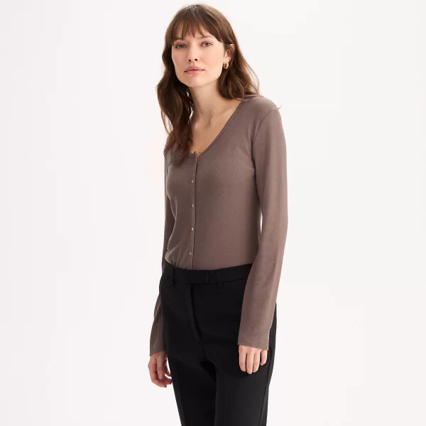 Anne Weyburn Μπλουζάκι σε στιλ ζακέτας