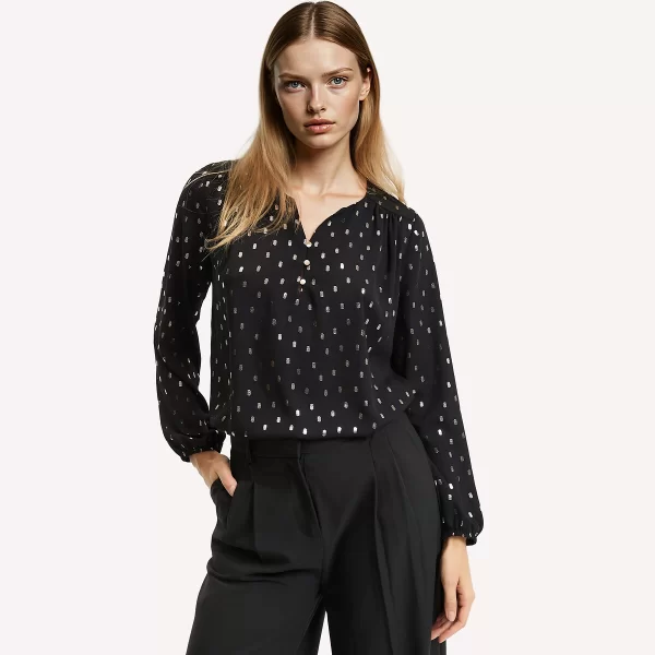 Μπλούζα με V λαιμόκοψη