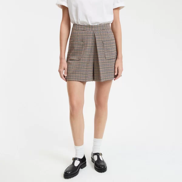 Σορτς με καρό σχέδιο