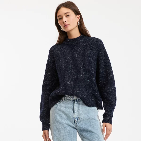 Πουλόβερ με στρογγυλό λαιμό