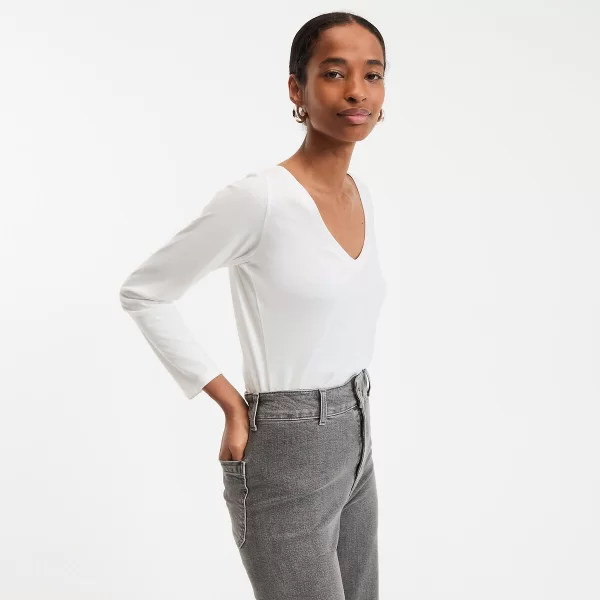 Μακρυμάνικο T-shirt από βιολογικό βαμβάκι