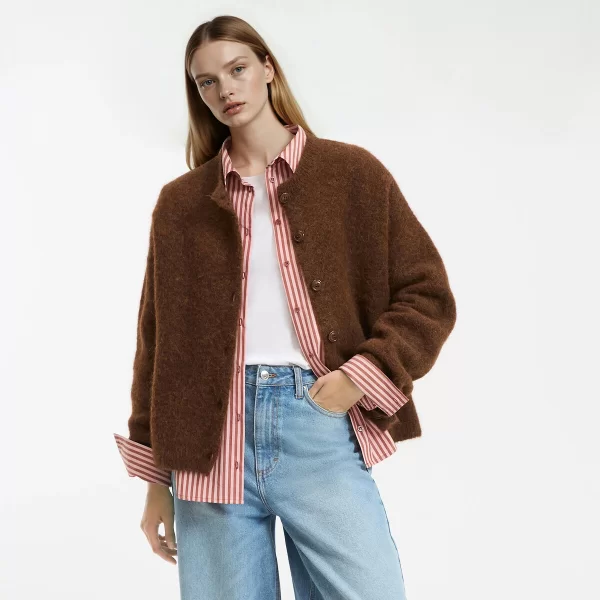 Ζακέτα από μείγμα αλπακά