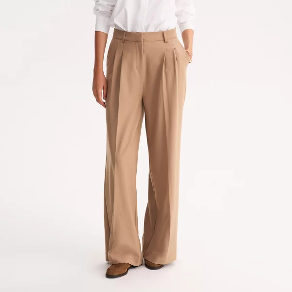 Φαρδύ παντελόνι με ψηλή μέση