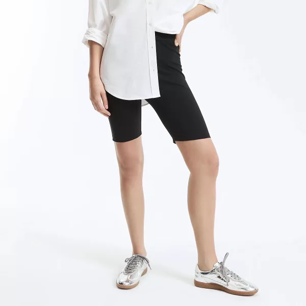 La Redoute Collections Ψηλόμεσο ποδηλατικό κολάν από ζέρσεϊ