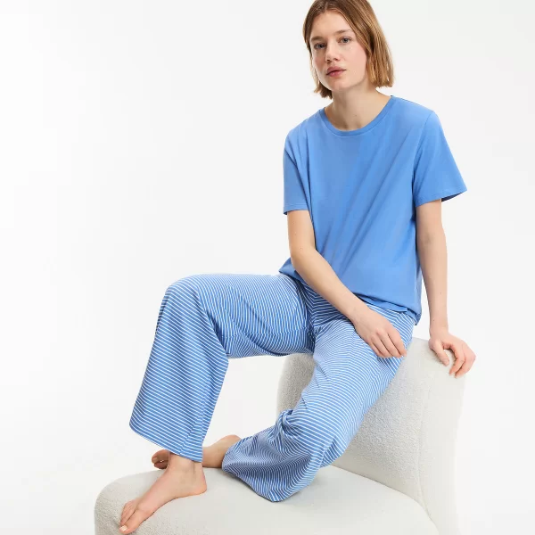 Πιτζάμα από τυπωμένο ζέρσεϊ