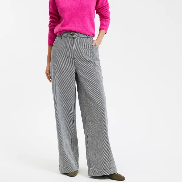 Φαρδύ ψηλόμεσο παντελόνι