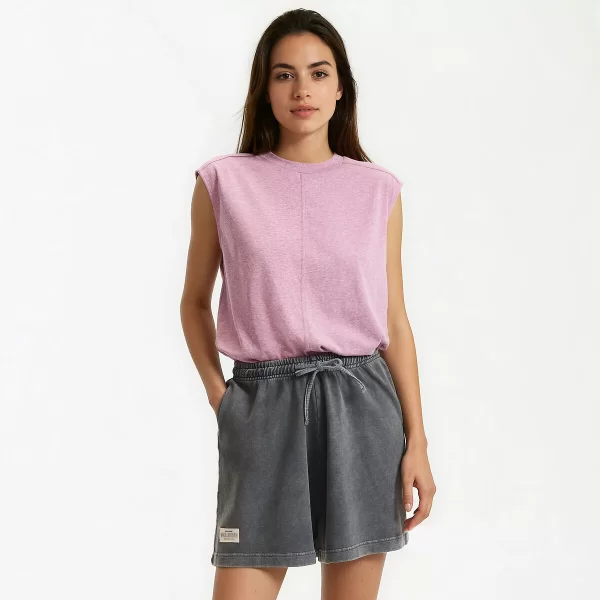 Μπλούζα με στρογγυλή λαιμόκοψη