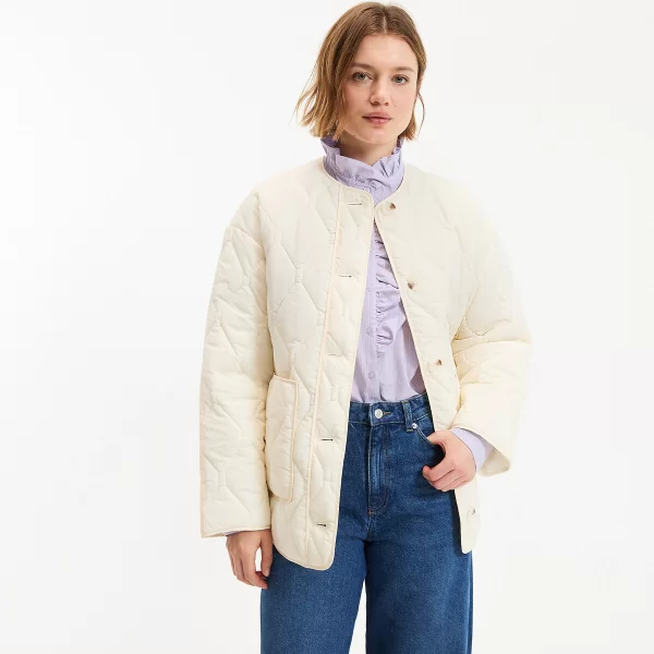 La Redoute Collections Κοντό καπιτονέ μπουφάν με κουμπιά