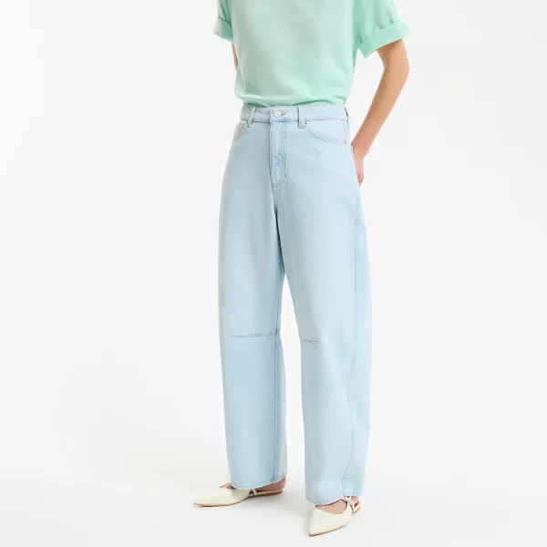 Τζιν παντελόνι wide barrel