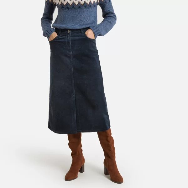 Ίσια Κοτλέ φούστα