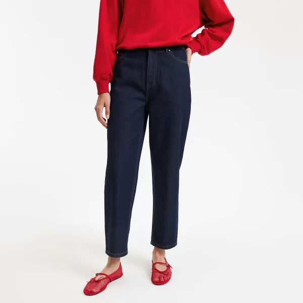 Ψηλόμεσο τζιν mom fit