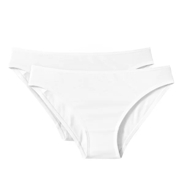 La Redoute Collections Σετ 2 βαμβακερά σλιπ