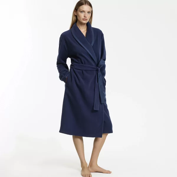 Anne Weyburn Ρόμπα από φλις ύφασμα