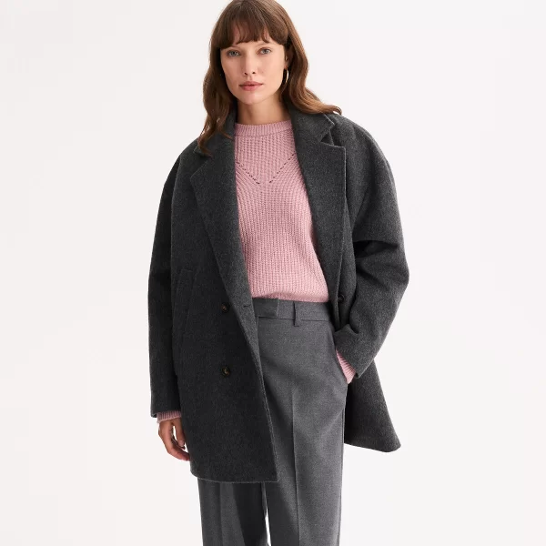 Κοντό παλτό με κουμπιά