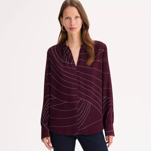 Μπλούζα χωρίς γιακά