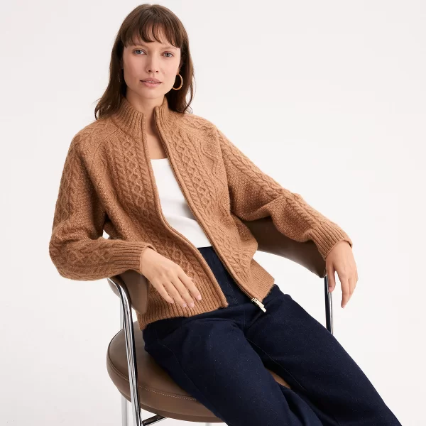 Ζακέτα με φερμουάρ