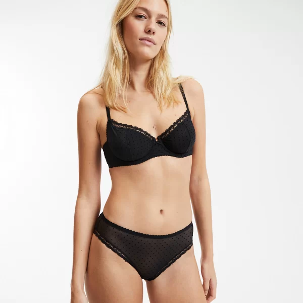 La Redoute Collections Σλιπ από τούλι με ανάγλυφη υφή