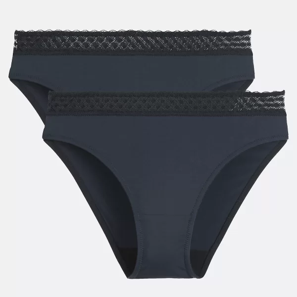 La Redoute Collections Σετ 2 σλιπ από μικροΐνες