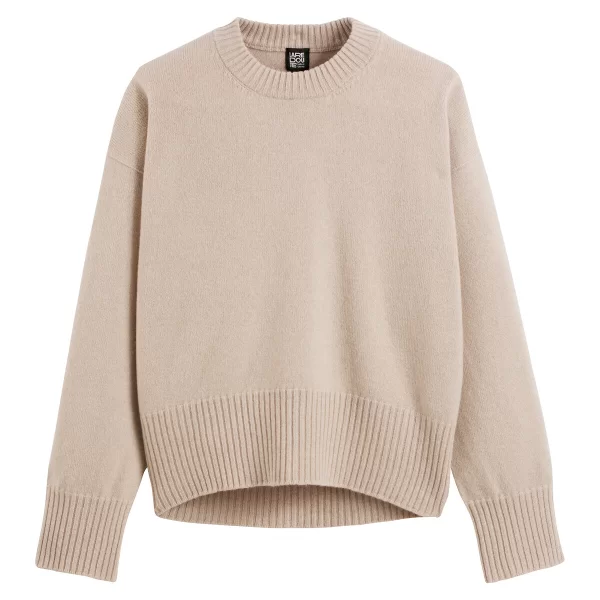 La Redoute Collections Πλεκτό από μαλλί και κασμίρι γαλλικής κατασκευής