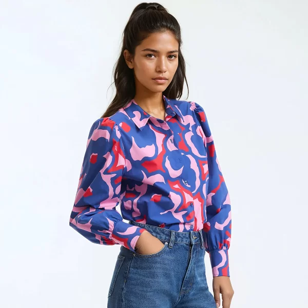 Πουκάμισο με φλοράλ μοτίβο