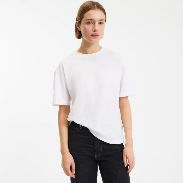 La Redoute Collections Κοντομάνικο T-shirt με στρογγυλή λαιμόκοψη