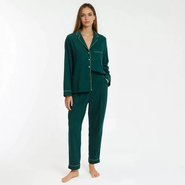 Πιτζάμα από φανέλα αγνό βαμβάκι