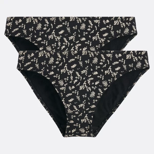 Σετ 2 εσωρούχων με λουλουδάτο μοτίβο