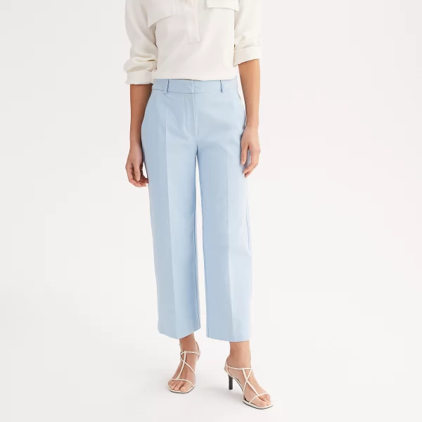 Anne Weyburn Ίσιο παντελόνι 7 8 μήκους